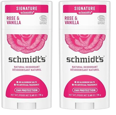 Schmidt's Natural Deodorant Stick Lavender & Sage Deodorant without Aluminium for Long-Lasting Freshness 75 g Pack of 1
