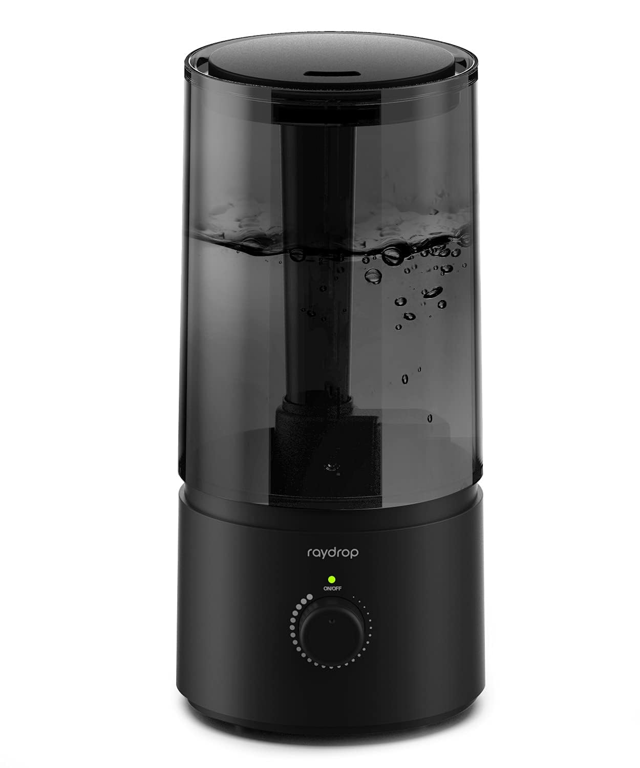 raydrop Humidifier for Bedroom & Children's Room, 1.7 L Quiet & Space-Saving Ultrasonic Room Humidifier for Baby & Plants, Easy to Use & Easy to Clean, Automatic Shut-Off