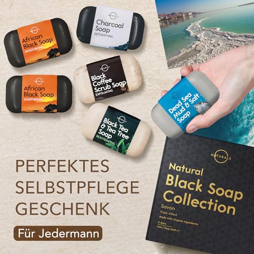 O Naturals 100% Natürliche und Biologische Barseife - Festes Duschgel Naturkosmetic Dusch Seife Vegan Zitrus Seife Hände Gesicht Körper mit Vitamin C & E Hydratiert die Haut