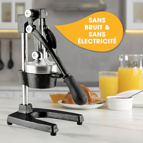 Lumaland Juicer Made of Stainless Steel, High-quality Citrus Juicer With Lever In Various Designs