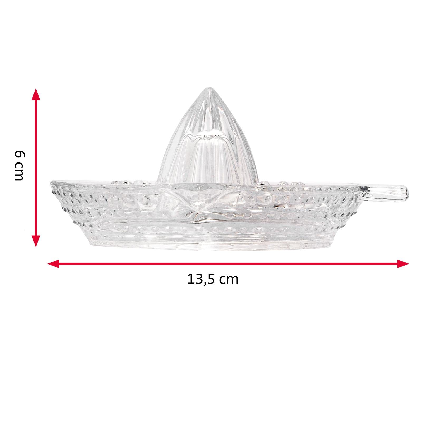 Westmark 30822260 Citrus and Orange Squeezer Capacity 250 ml Glass Transparent