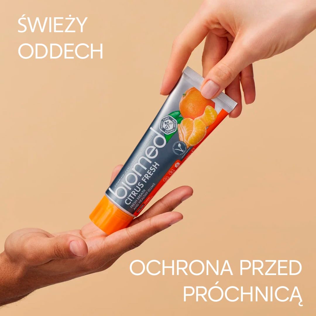 SPLAT Biomed Charcoal Natural Toothpaste, 100 g