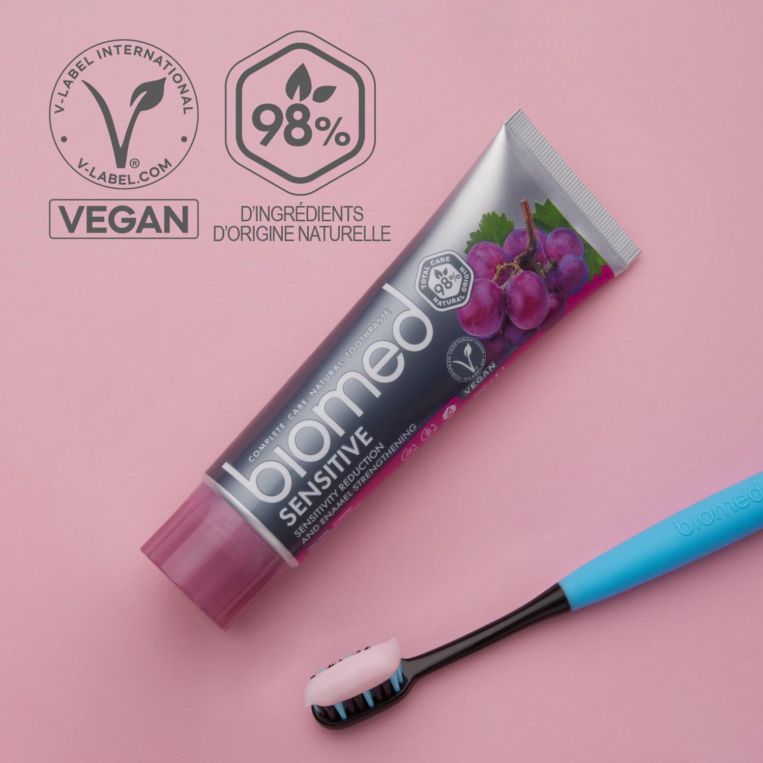 SPLAT Biomed Charcoal Natural Toothpaste, 100 g