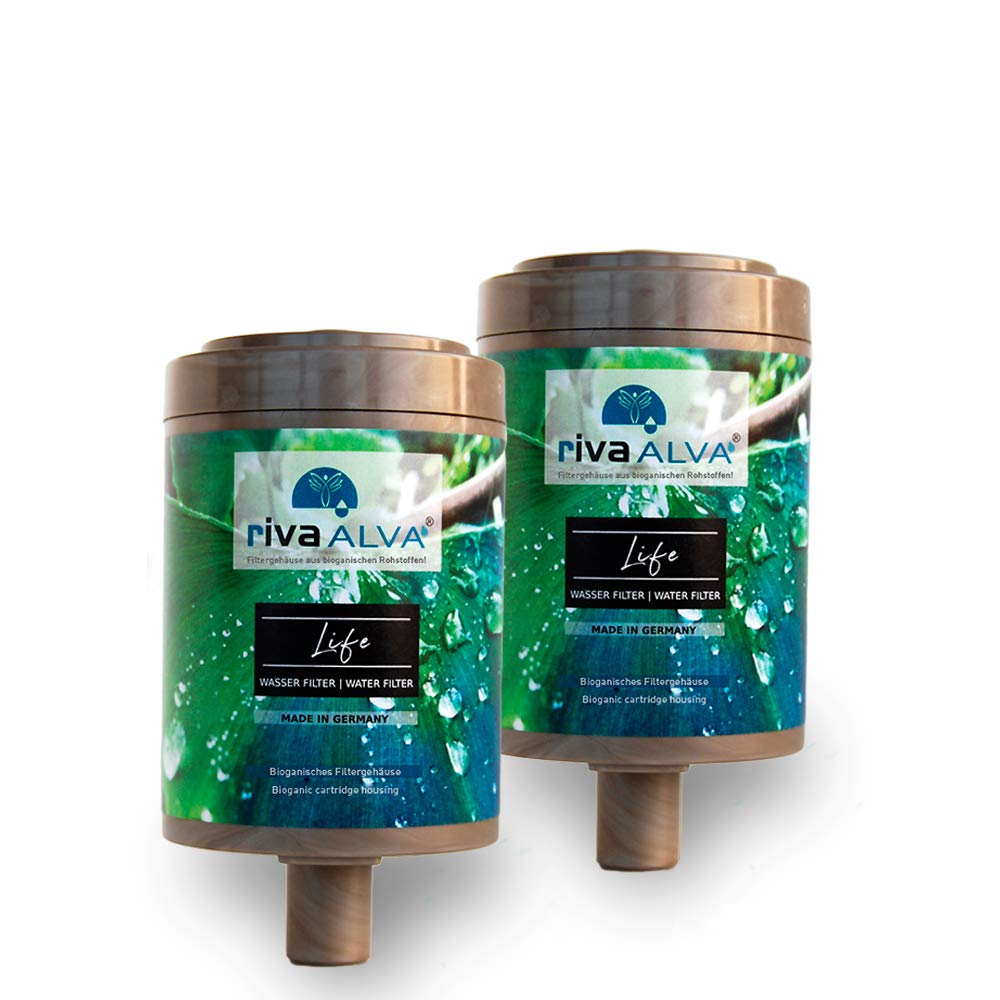 Life Drinking Water Filter Set of 2 Replacement Cartridges, Water Filter Cartridge for Kitchen, Filters Hormones, Medicines, Lead, Copper and Bacteria