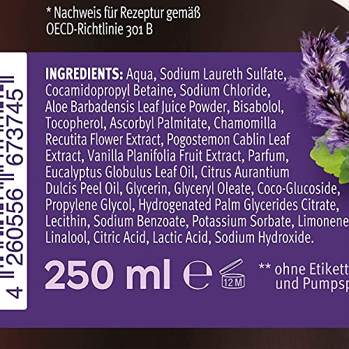 share Flüssigseife Patschuli 250 ml – Seife spendet ein Hygieneprodukt an einen Menschen in Not – vegane Handseife im Seifenspender