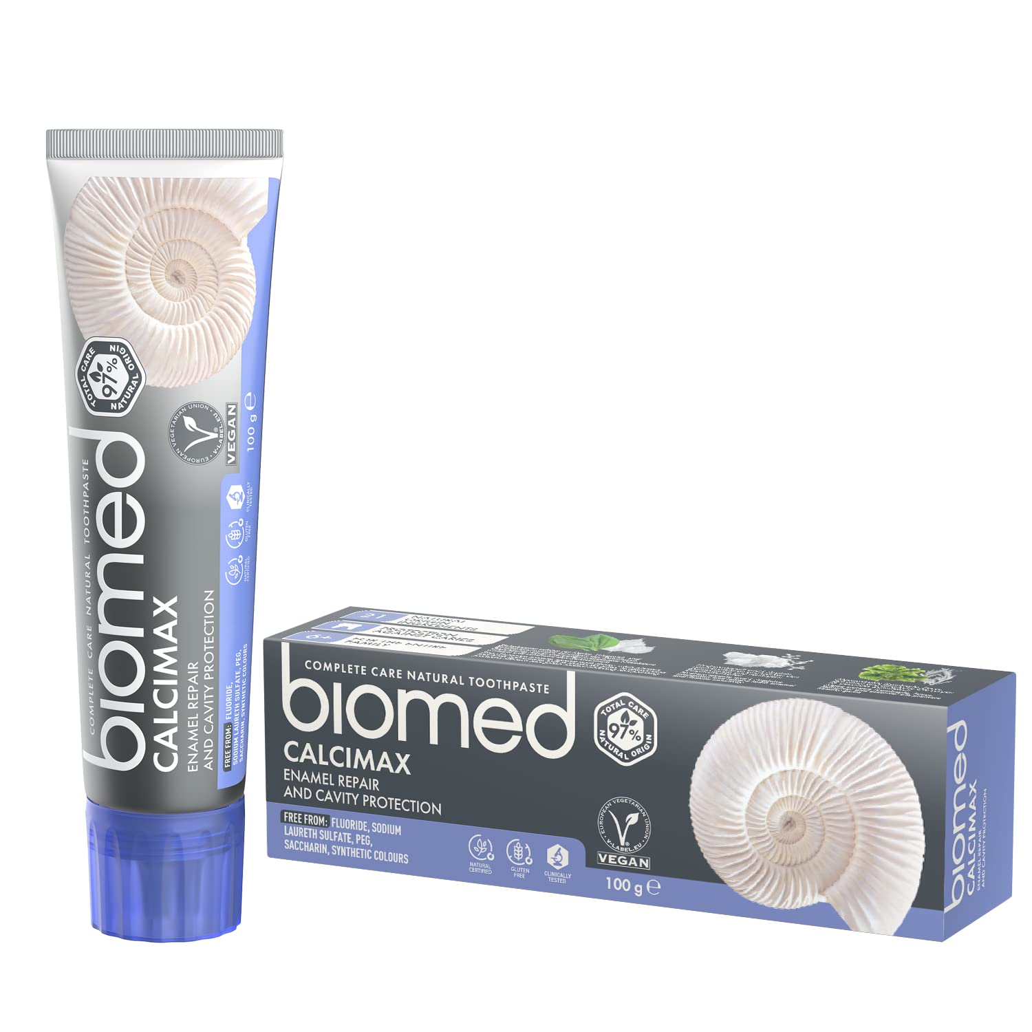 SPLAT Biomed Charcoal Natural Toothpaste, 100 g