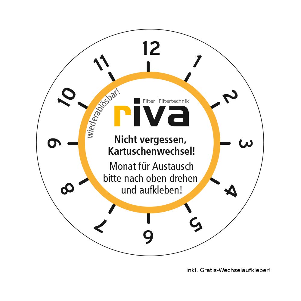 Life Drinking Water Filter Set of 2 Replacement Cartridges, Water Filter Cartridge for Kitchen, Filters Hormones, Medicines, Lead, Copper and Bacteria