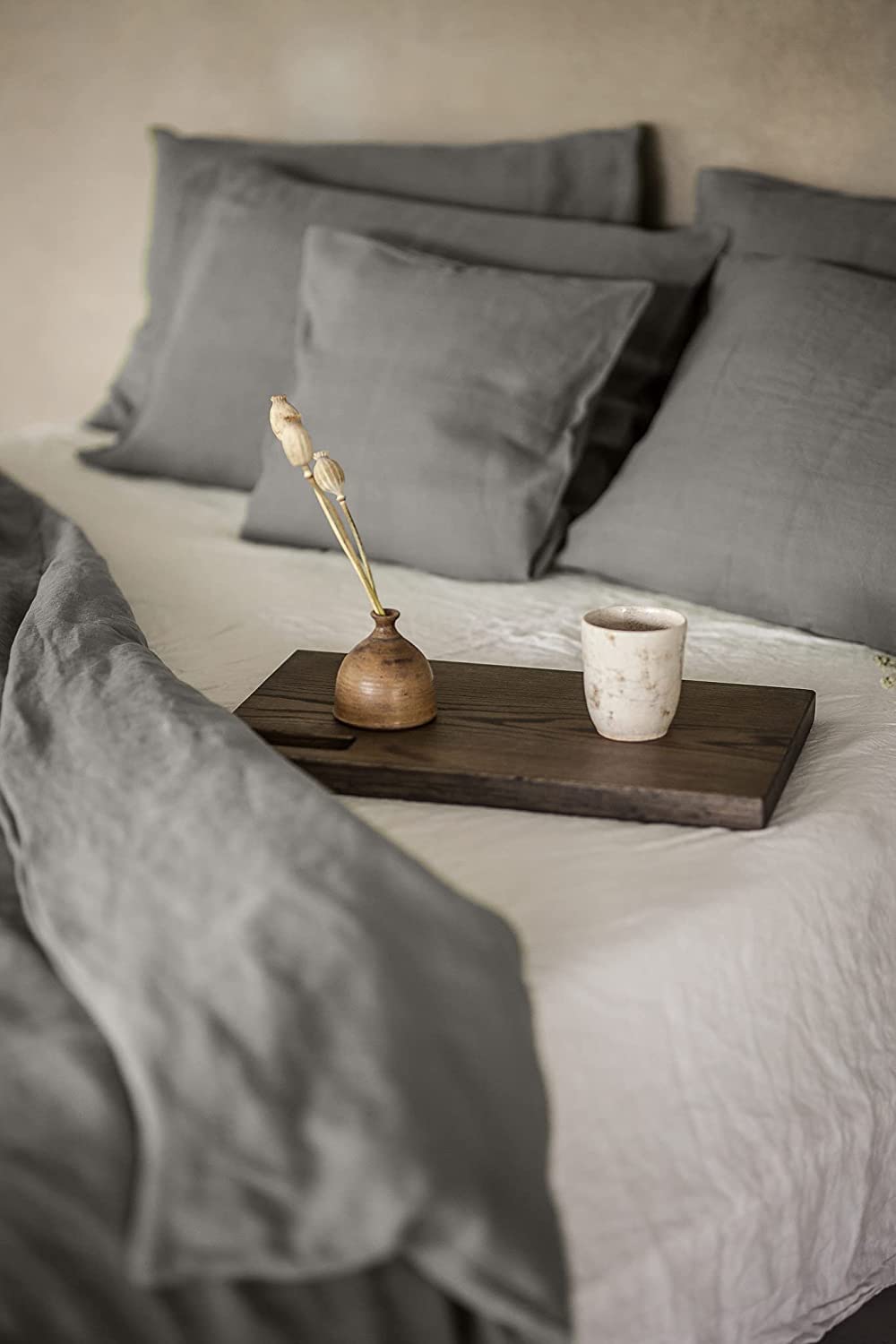 Linen Bed Linen Set, 100% Natural Linen Bed Linen, Stonewashed