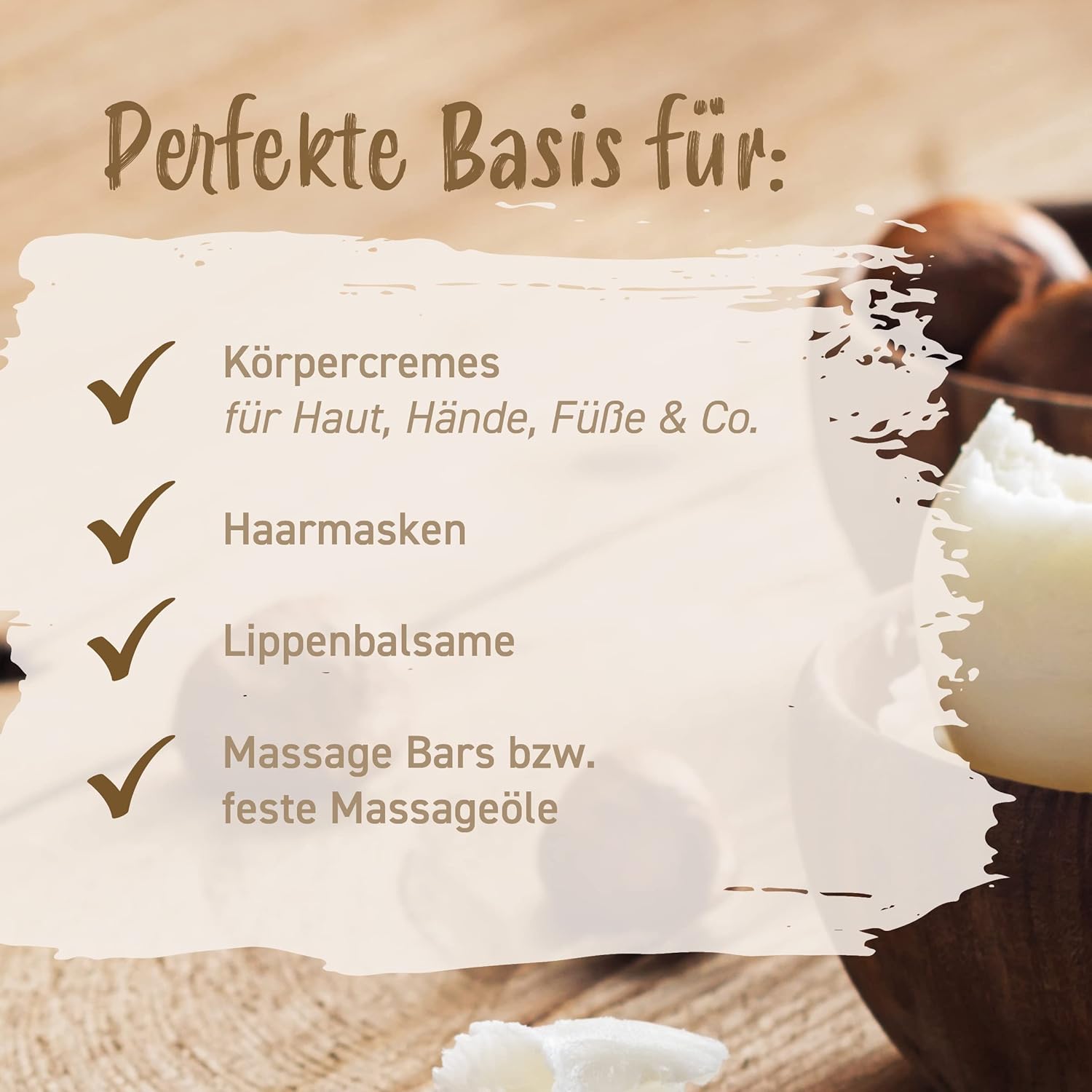 NaturaForte Sheabutter unraffiniert & kaltgepresst 250g – Naturreine Kosmetik Körperbutter, vegan, parfümfrei, feuchtigkeitsspendend & rückfettend, für alle Hauttypen