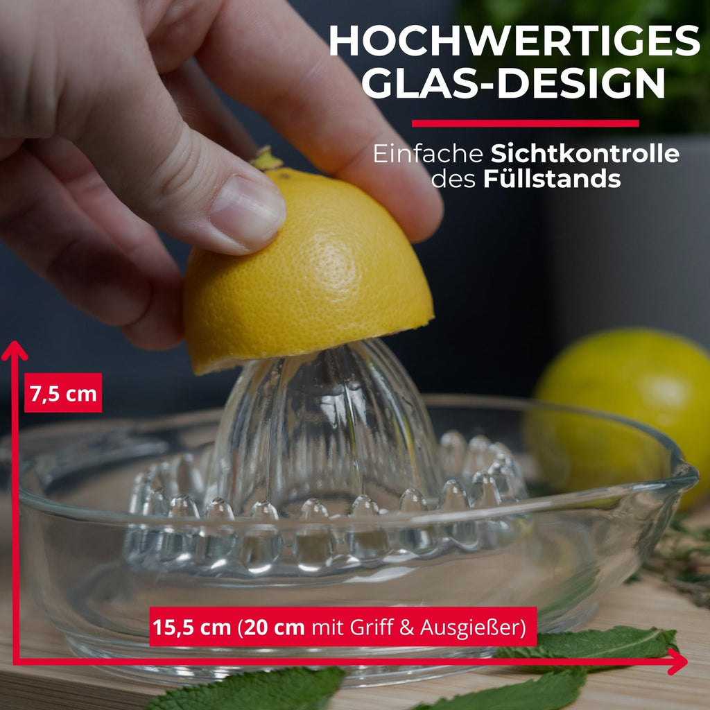 Westmark 30822260 Citrus and Orange Squeezer Capacity 250 ml Glass Transparent