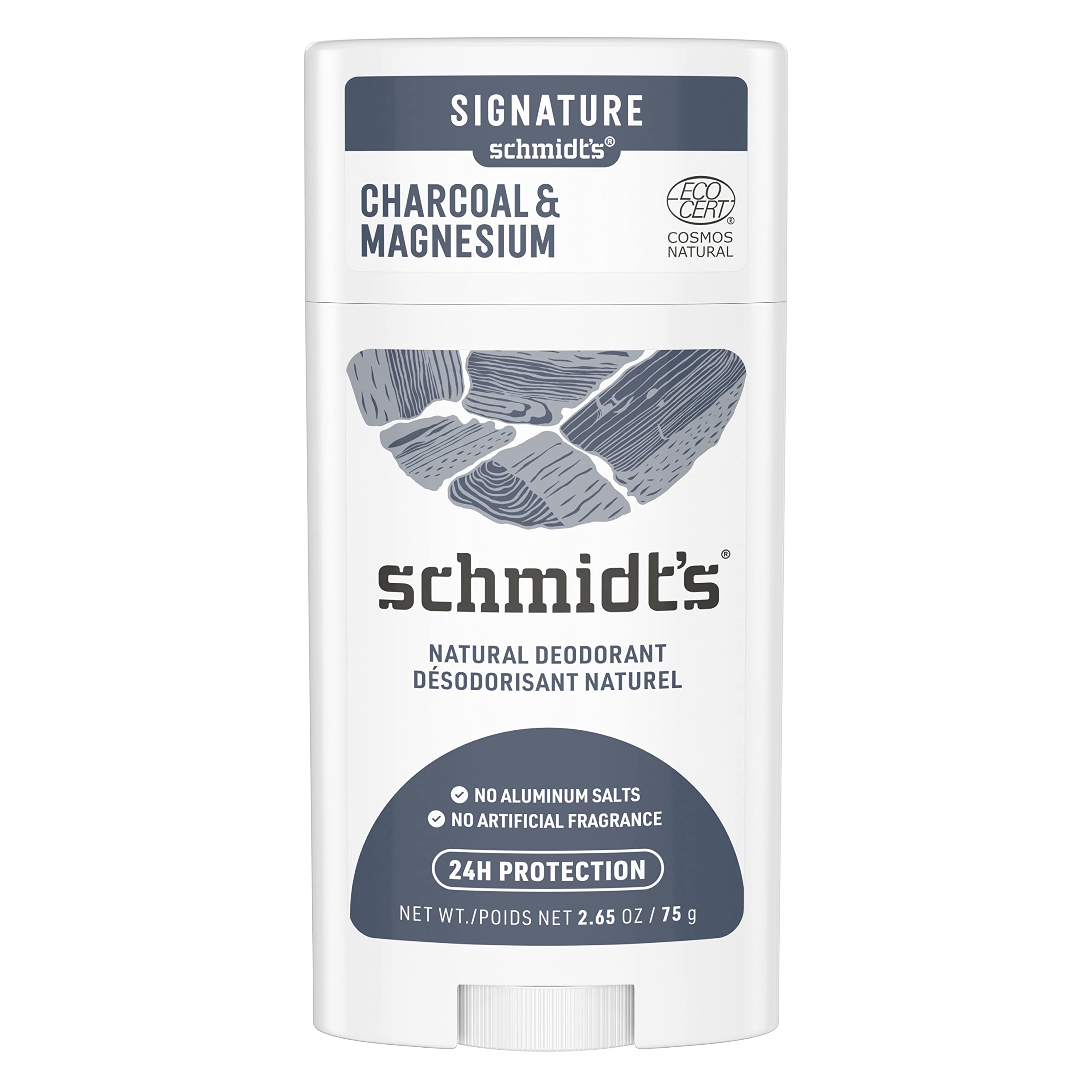 Schmidt's Natural Deodorant Stick Lavender & Sage Deodorant without Aluminium for Long-Lasting Freshness 75 g Pack of 1