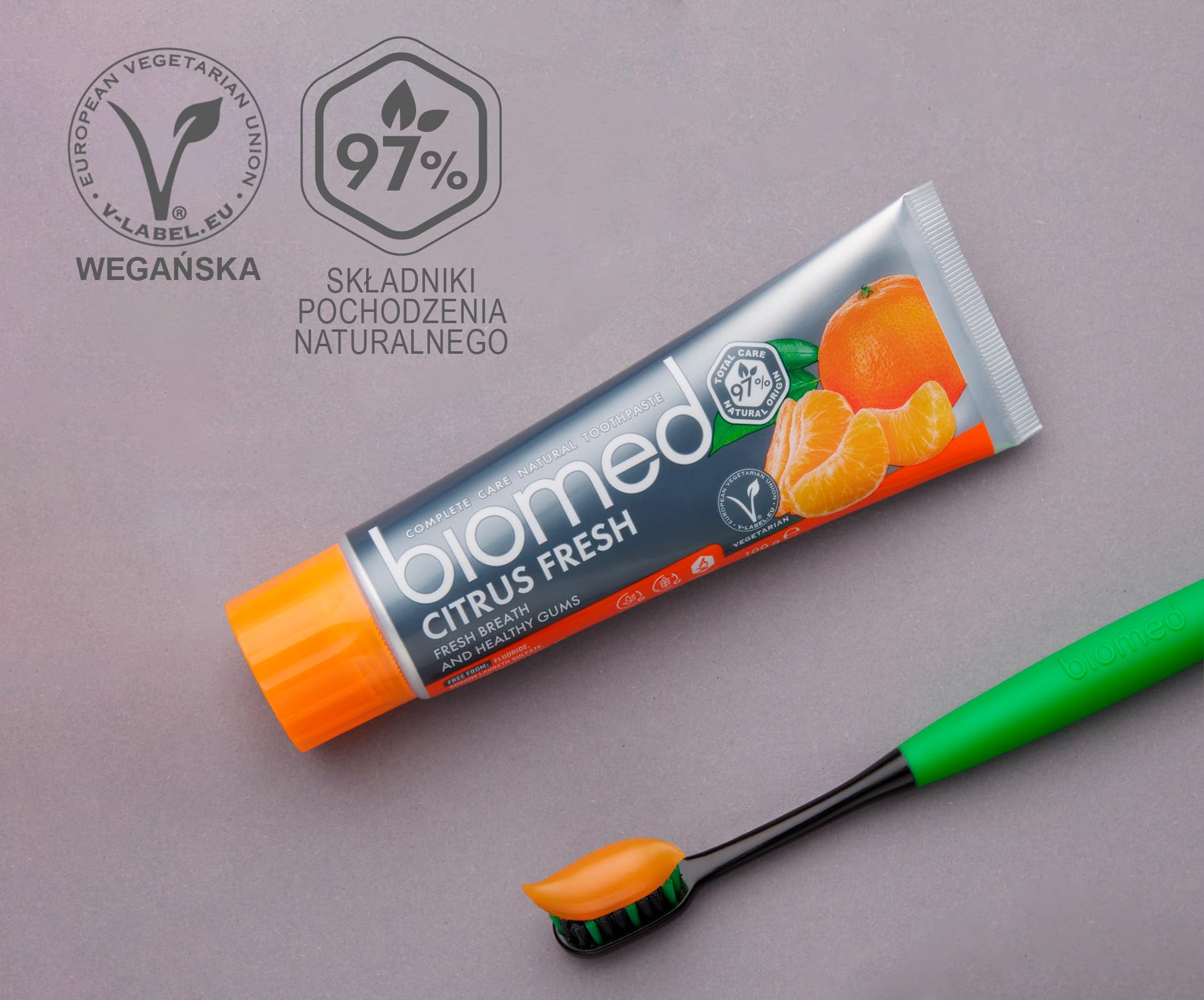 SPLAT Biomed Charcoal Natural Toothpaste, 100 g