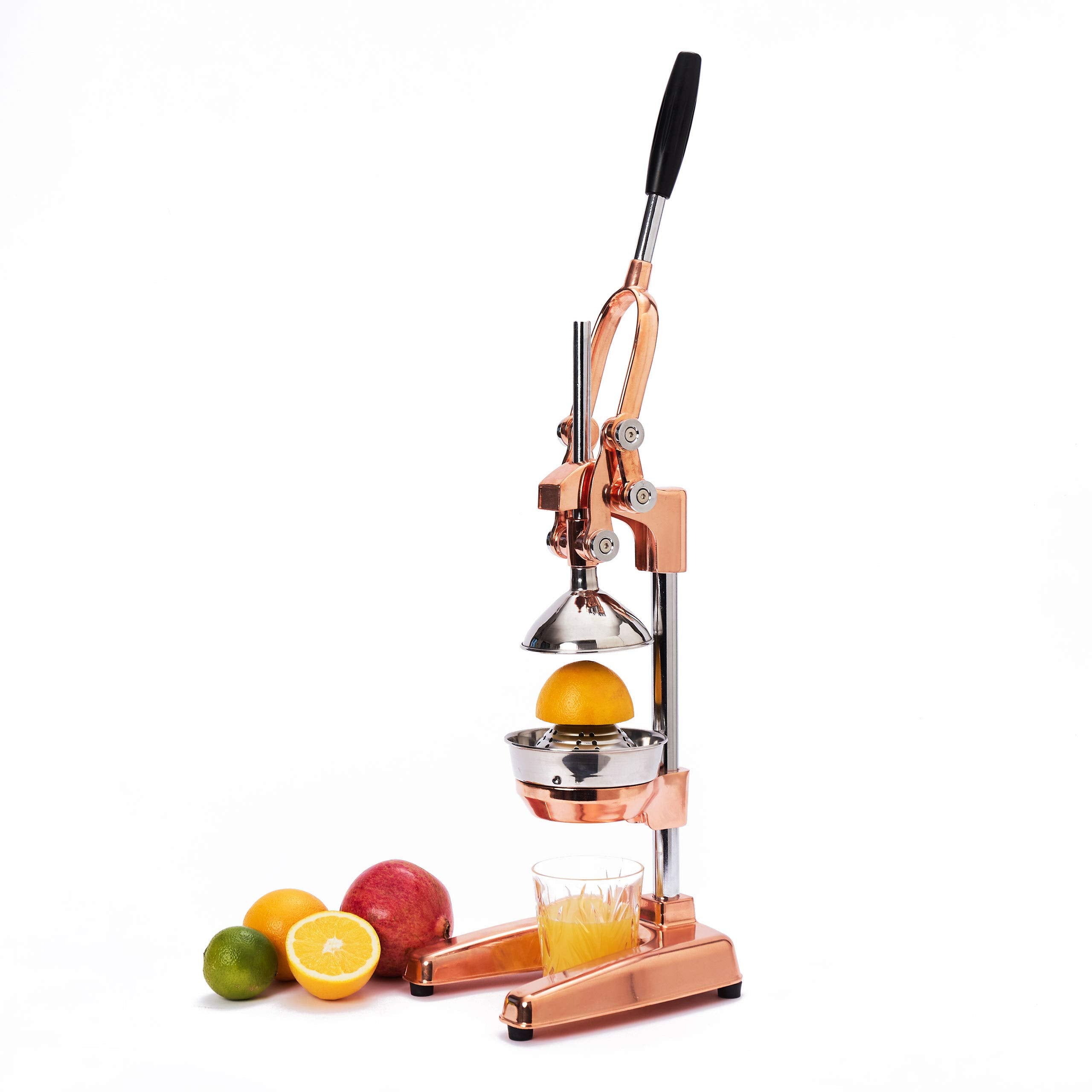 Lumaland Juicer Made of Stainless Steel, High-quality Citrus Juicer With Lever In Various Designs