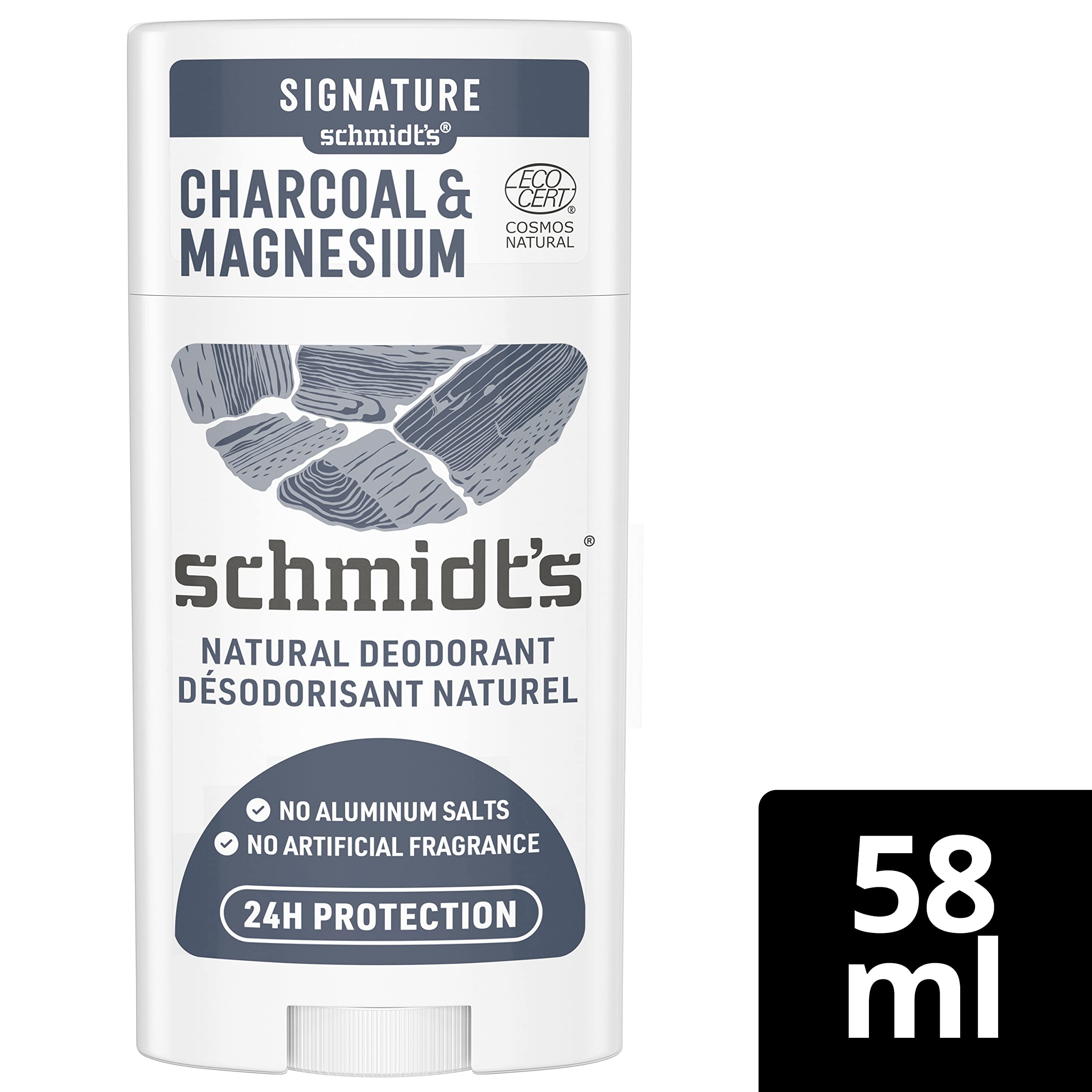 Schmidt's Natural Deodorant Stick Lavender & Sage Deodorant without Aluminium for Long-Lasting Freshness 75 g Pack of 1