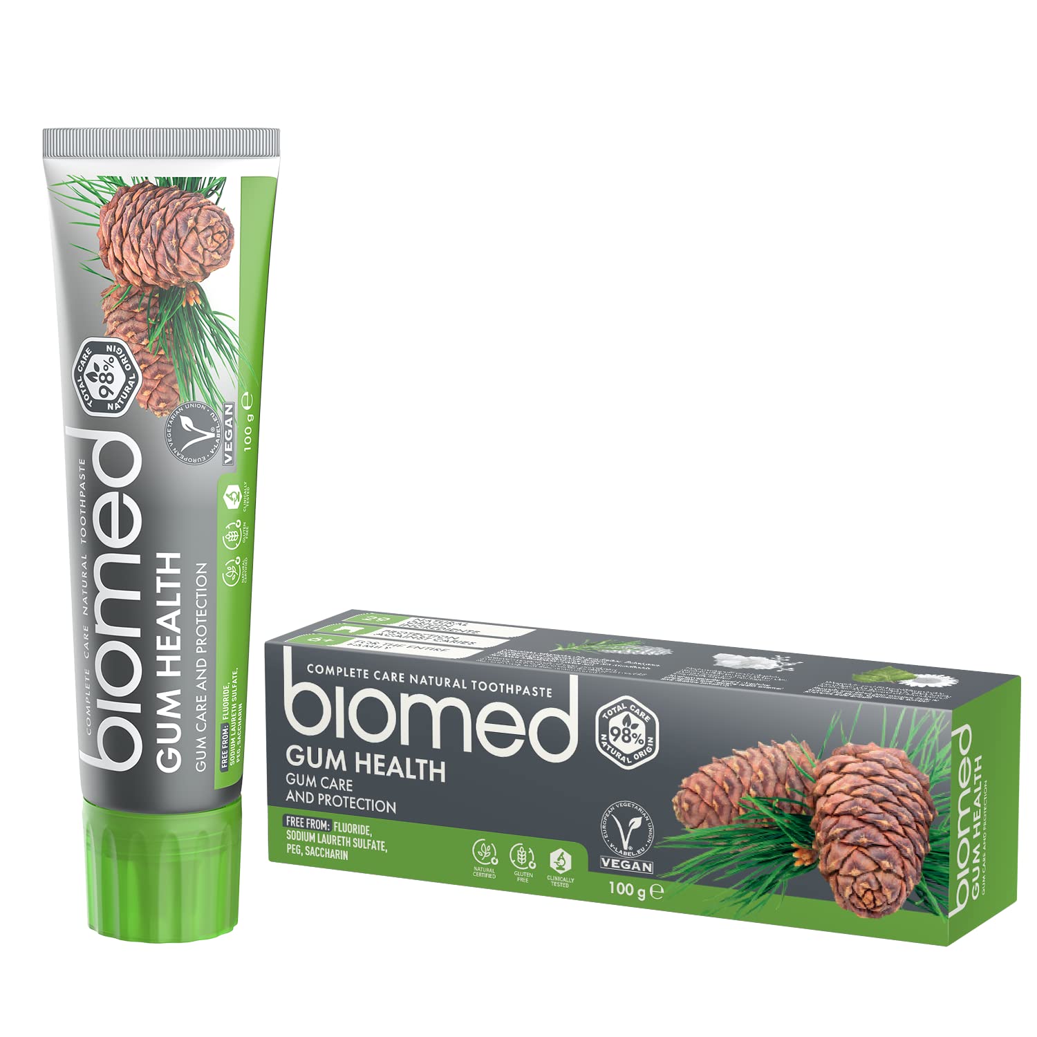 SPLAT Biomed Charcoal Natural Toothpaste, 100 g