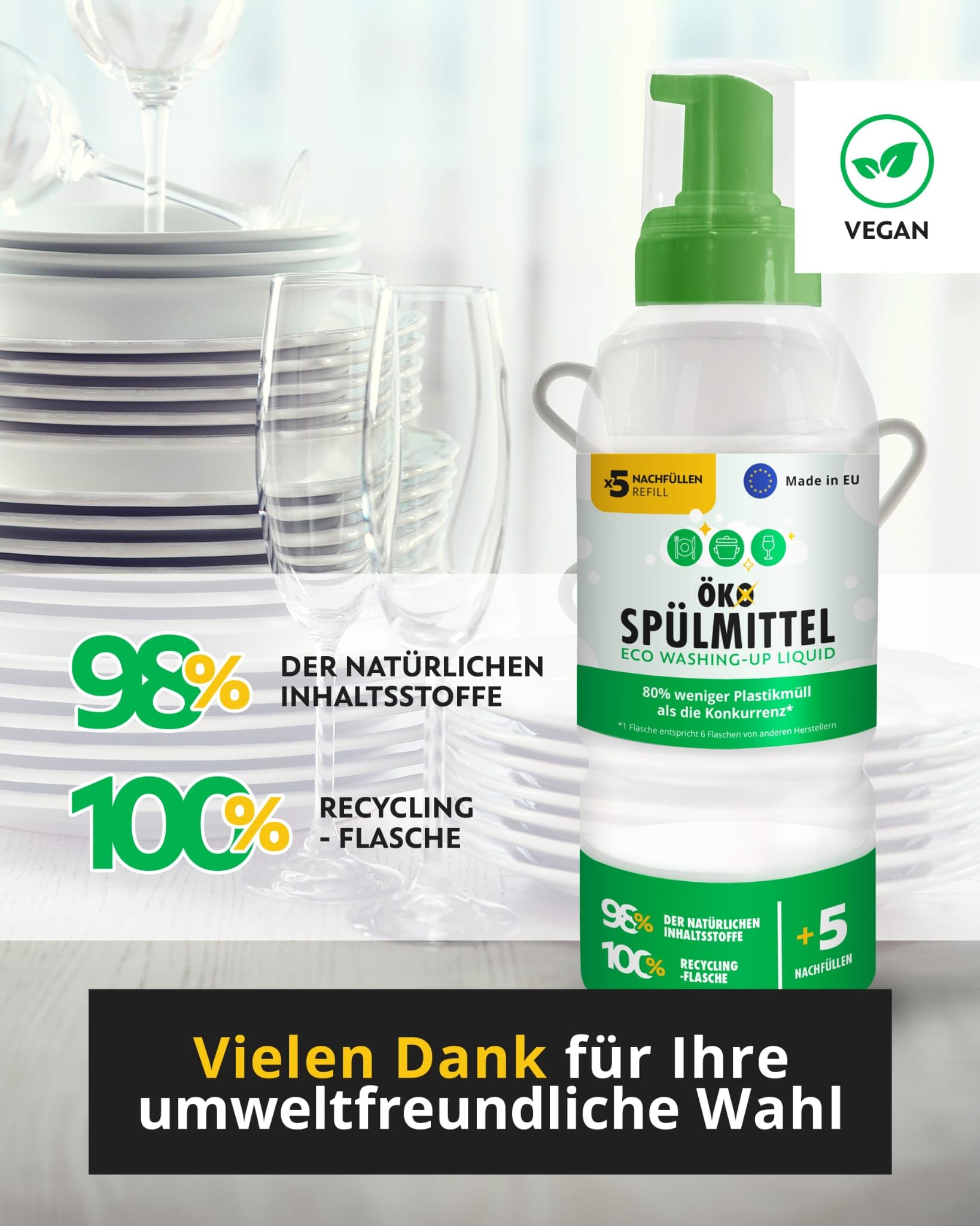 Öko Spülmaschinentabs Ohne Plastik All in One [30st.] Vorrat Für Einen Monat Zitronenduft Dreilagig Eco Geschirrspültabs Dishwasher Tablets Spülmaschinen Tabs Für Geschirrspüler