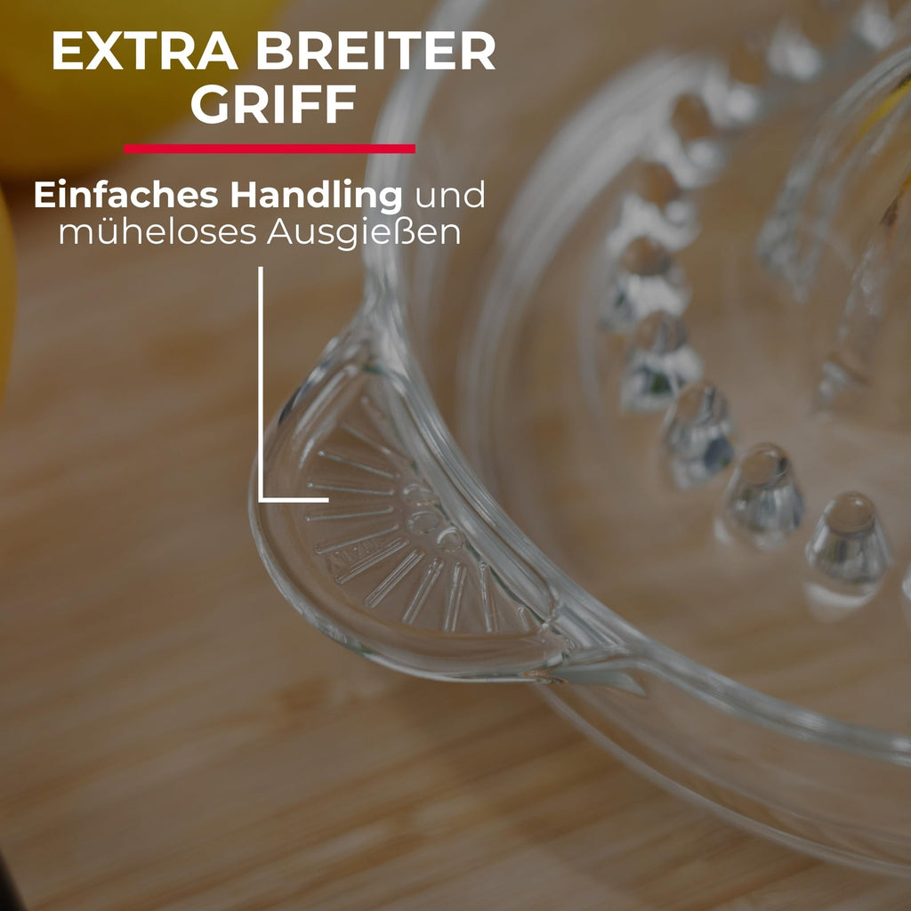 Westmark 30822260 Citrus and Orange Squeezer Capacity 250 ml Glass Transparent