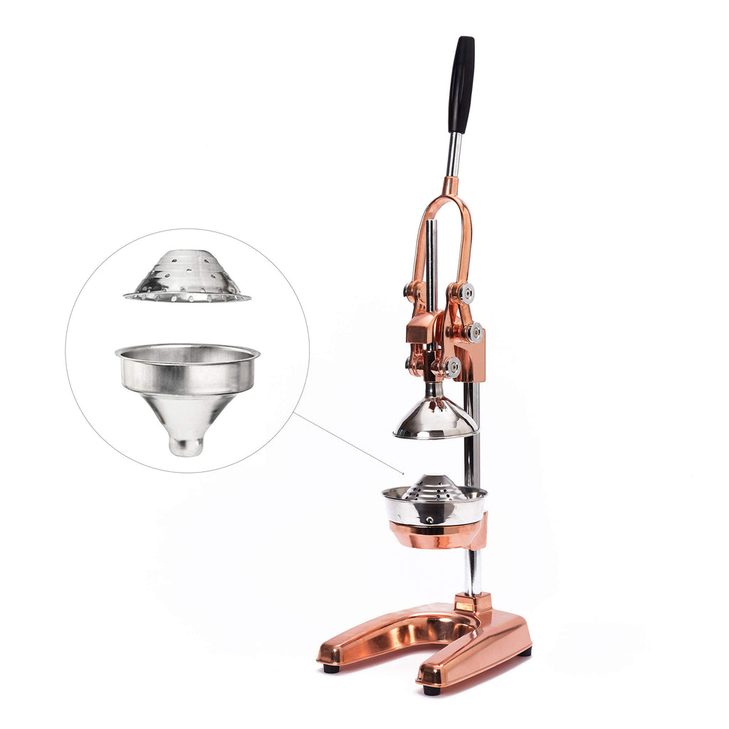 Lumaland Juicer Made of Stainless Steel, High-quality Citrus Juicer With Lever In Various Designs