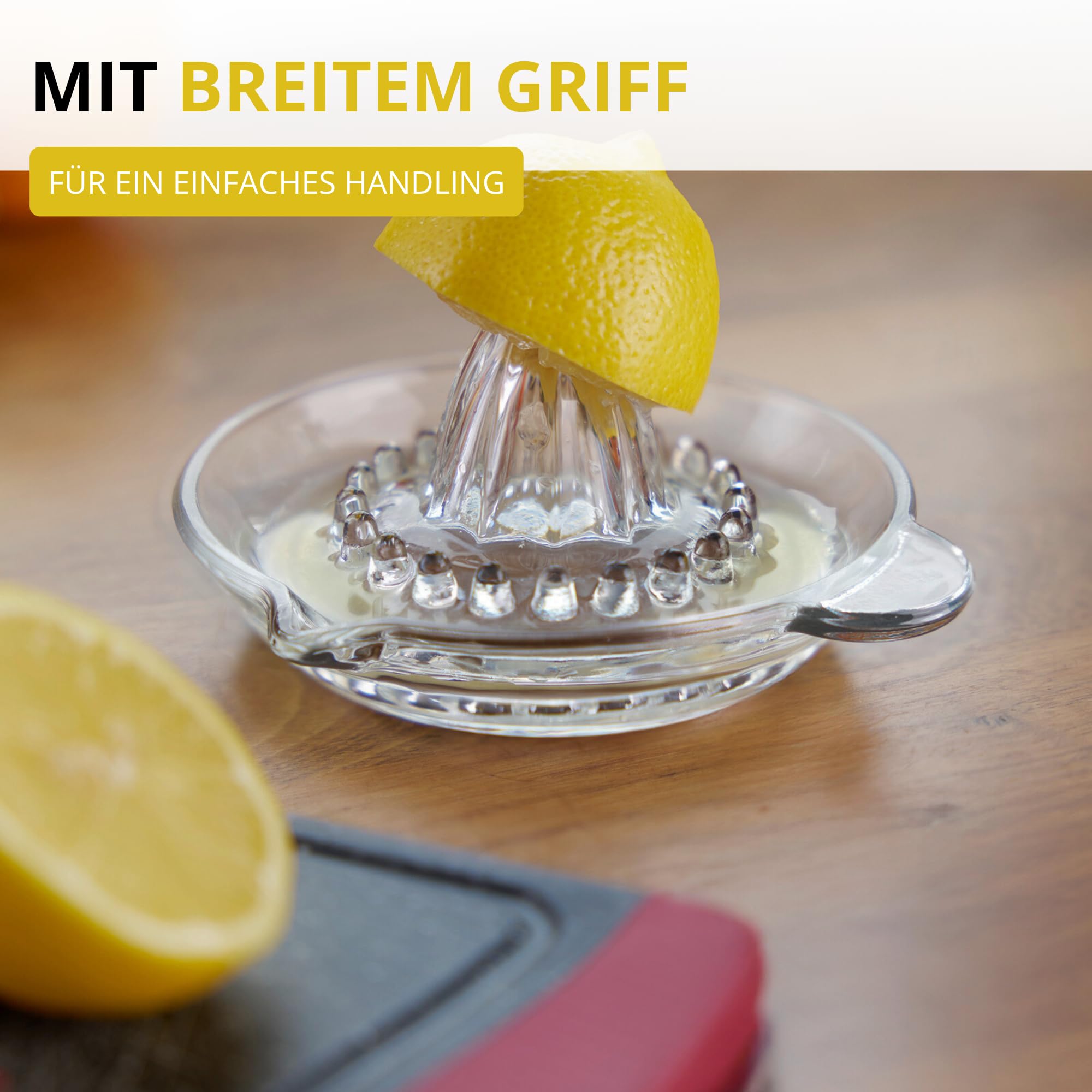 Westmark 30822260 Citrus and Orange Squeezer Capacity 250 ml Glass Transparent