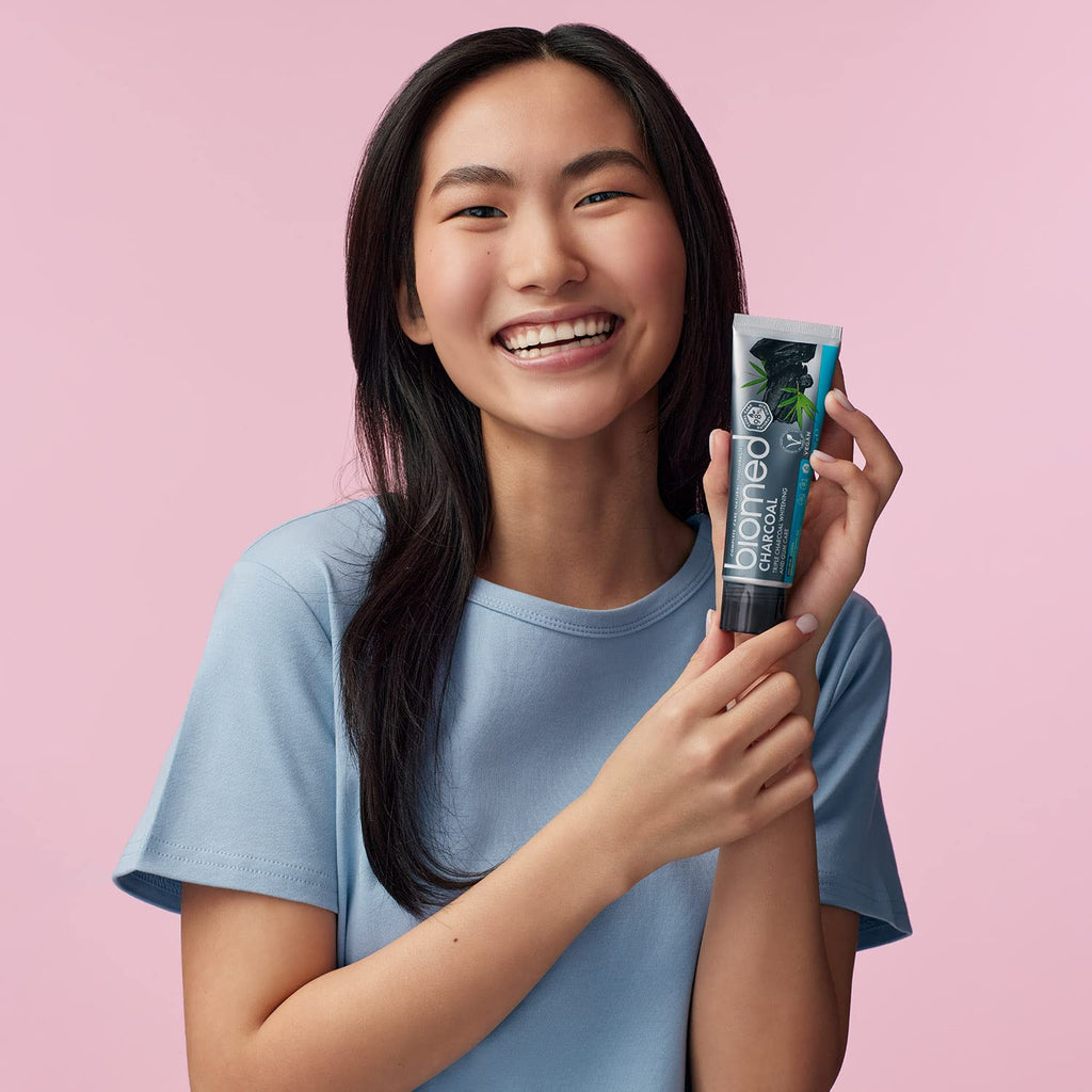 SPLAT Biomed Charcoal Natural Toothpaste, 100 g