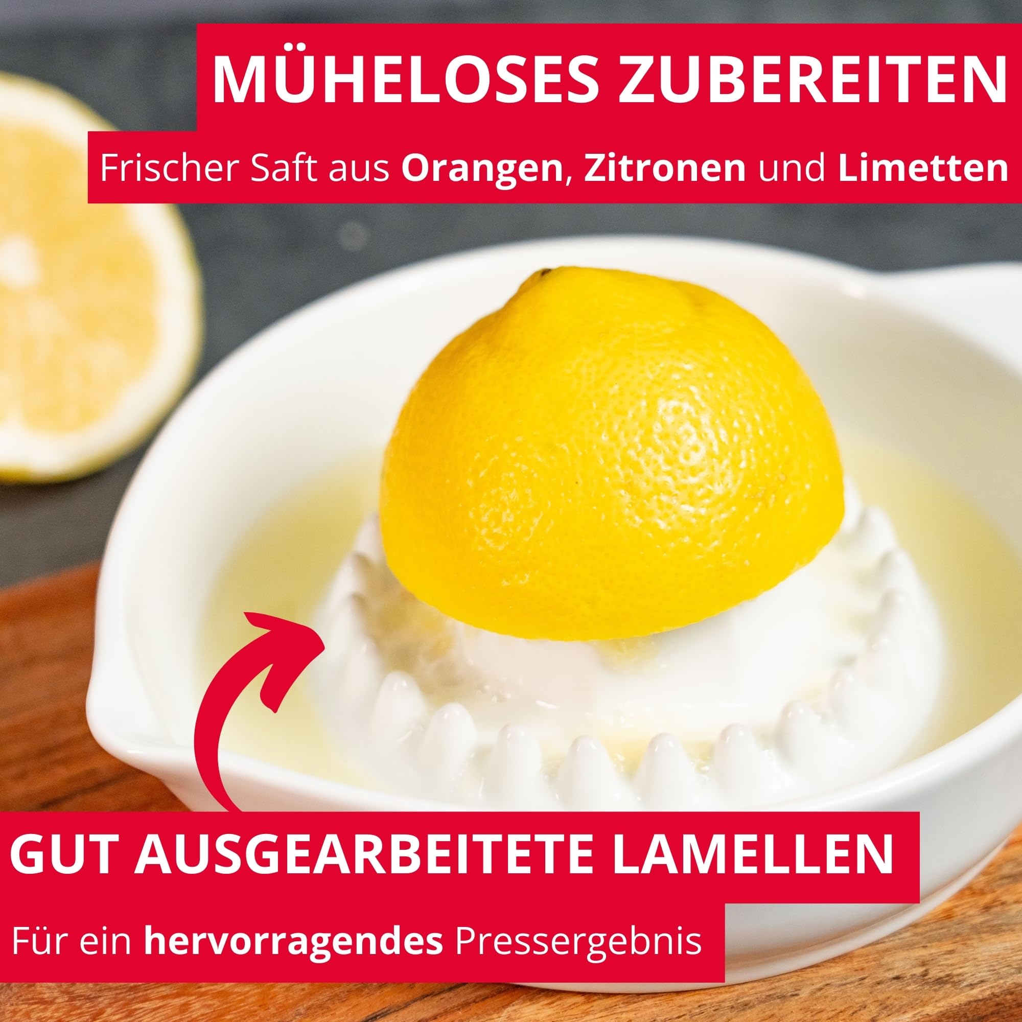 Westmark 30822260 Citrus and Orange Squeezer Capacity 250 ml Glass Transparent