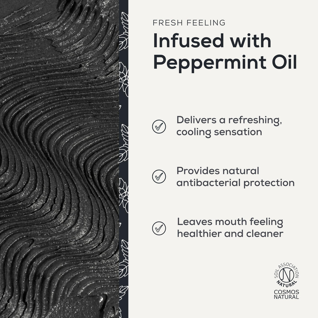 Georganics Natural Toothpaste 120ml - Spearmint | Remineralising Natural Toothpaste, Fluoride Free + SLS Free (120ml)