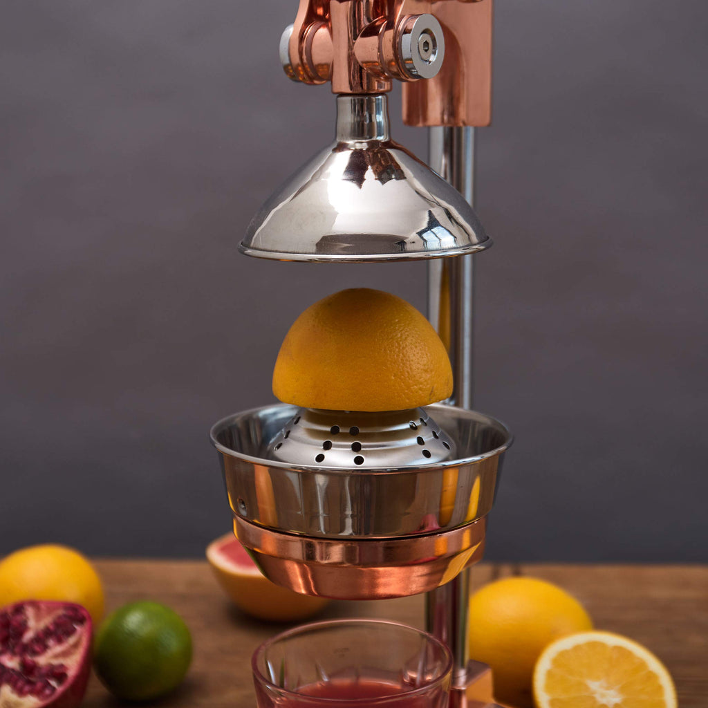 Lumaland Juicer Made of Stainless Steel, High-quality Citrus Juicer With Lever In Various Designs