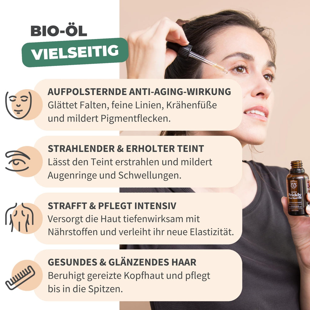 BIONOBLE Rizinusöl Kaltgepresst Bio - 100% Natürlich, Ohne Hexan - Wachstumsfördernd, Repariert - Rizinusöl Bio Haare, Wimpern, Augenbrauen, Haut - Castor Oil - Glasflasche mit Pumpe - 200ml