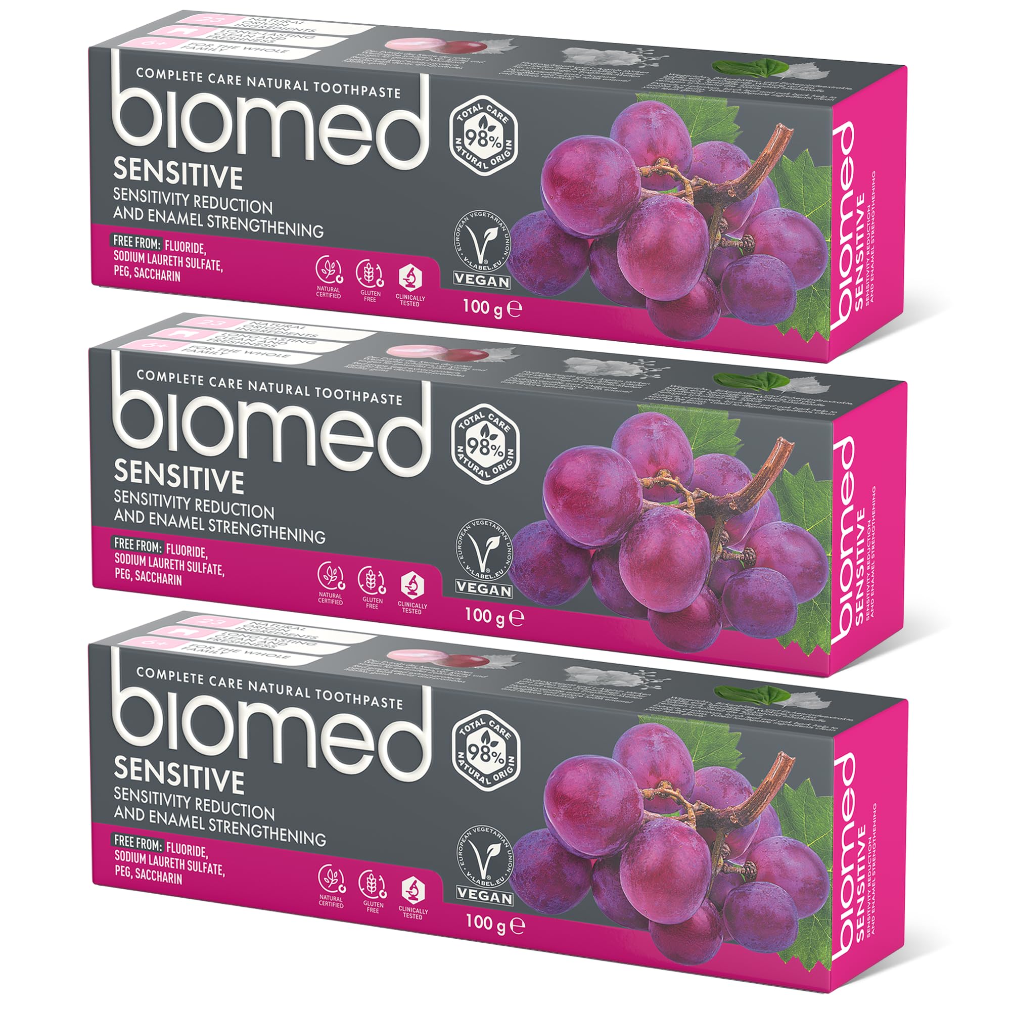 SPLAT Biomed Charcoal Natural Toothpaste, 100 g