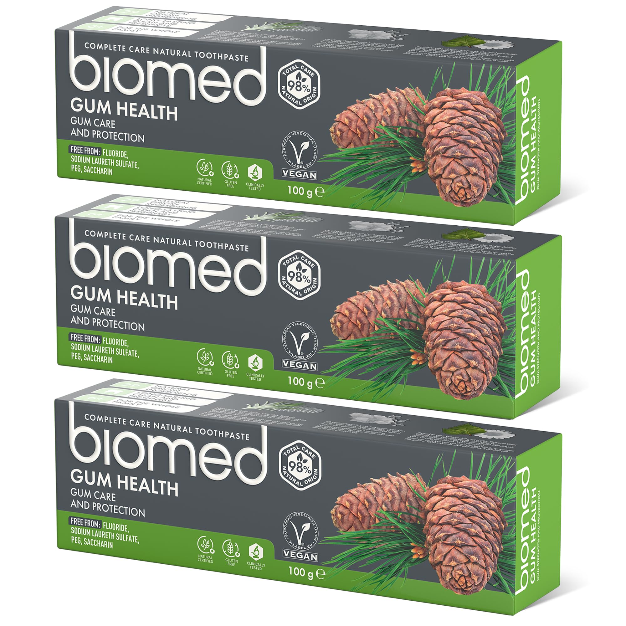 SPLAT Biomed Charcoal Natural Toothpaste, 100 g