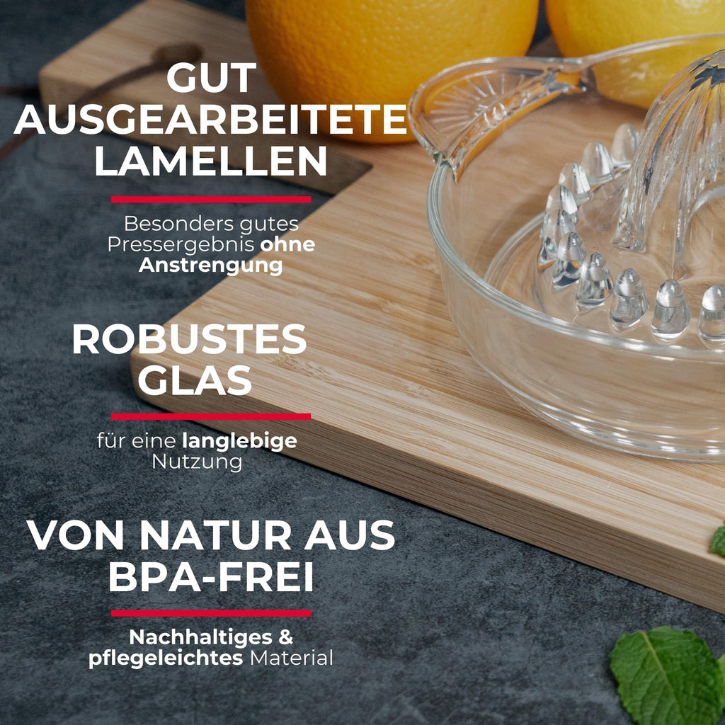 Westmark 30822260 Citrus and Orange Squeezer Capacity 250 ml Glass Transparent