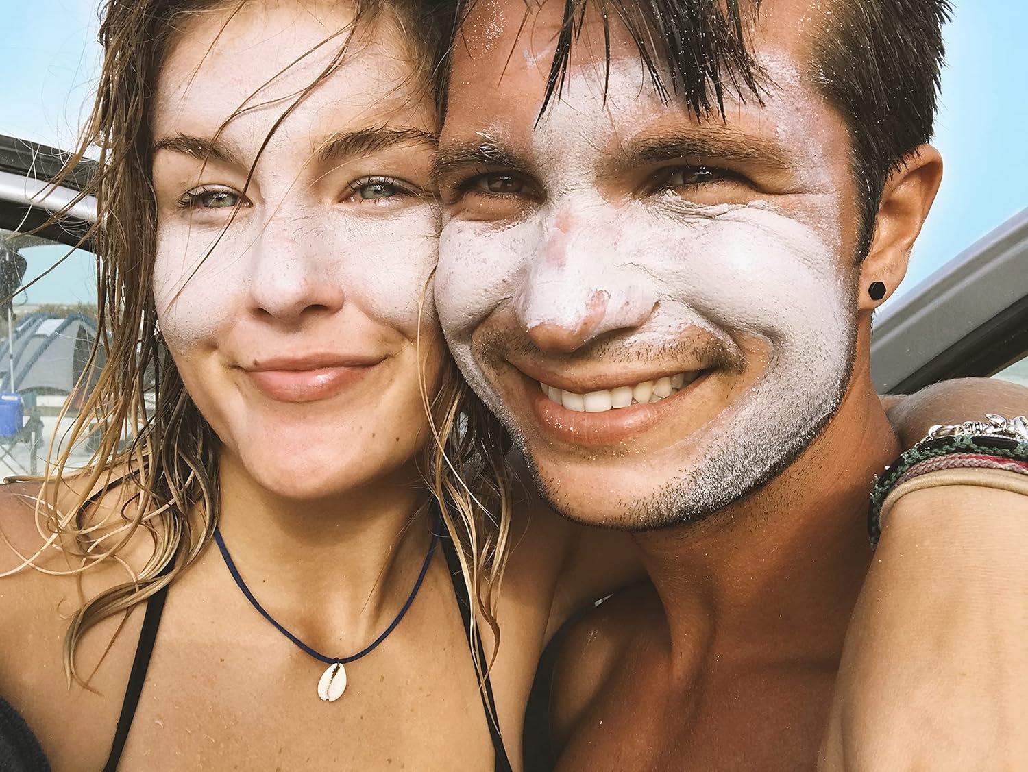 Zinc Sun Cream Face, 100% Natural Face Sunscreen, Surf Sun Protection for Approx. 70 Applications, Suncream for Surfing without Chemicals and Reef-Friendly, 60 g (60 g (for Cold Climate)